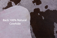 Thumbnail for Horse Animal Print Natural Cowhide Rug - X-Large 7' 4