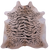 Tiger Animal Print Natural Cowhide Rug - X-Large 7' 3"H x 7' 0"W