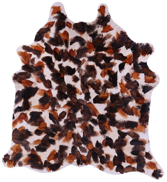 Dyed Natural Cowhide Rug - XX-Large 8' 0"H x 7' 5"W