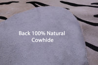 Thumbnail for Tiger Animal Print Natural Cowhide Rug - X-Large 7' 3
