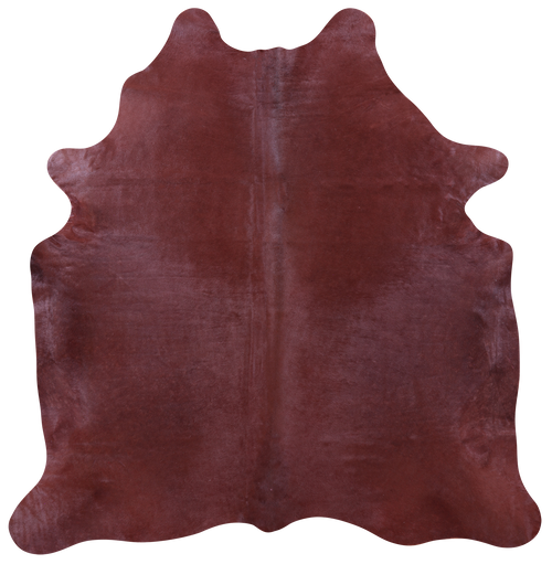 Brown Dyed Natural Cowhide Rug - X-Large 7' 4