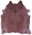 Brown Dyed Natural Cowhide Rug - XX-Large 8' 5"H x 7' 5"W