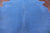 Blue Dyed Natural Cowhide Rug - XX-Large 7' 8"H x 7' 2"W