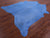 Blue Dyed Natural Cowhide Rug - XX-Large 7' 8"H x 7' 2"W