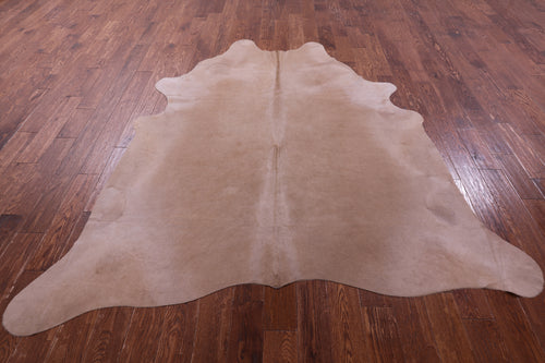 Light Brown Natural Cowhide Rug - XX-Large 7' 10