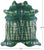 Green Dyed Natural Cowhide Rug - XX-Large 8' 3"H x 7' 2"W