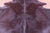 Burgundy Dyed Natural Cowhide Rug - XX-Large 7' 8"H x 6' 6"W