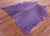 Purple Dyed Natural Cowhide Rug - Large 6' 8"H x 6' 2"W