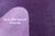 Purple Dyed Natural Cowhide Rug - Large 6' 8"H x 6' 2"W