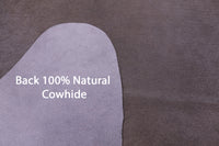 Thumbnail for Grey Dyed Natural Cowhide Rug - X-Large 7' 2