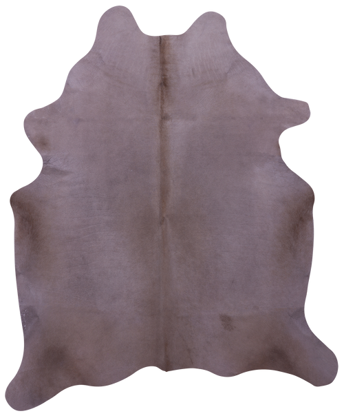 Grey Dyed Natural Cowhide Rug - X-Large 7' 2