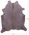 Grey Dyed Natural Cowhide Rug - X-Large 7' 2"H x 6' 0"W