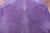 Purple Dyed Natural Cowhide Rug - X-Large 7' 3"H x 6' 4"W