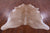 Light Brown Natural Cowhide Rug - X-Large 7' 3"H x 6' 4"W