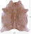 Light Brown Natural Cowhide Rug - X-Large 7' 3"H x 6' 4"W