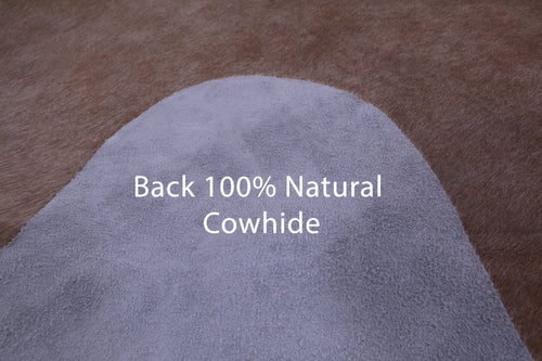 Light Brown Natural Cowhide Rug - X-Large 7' 3