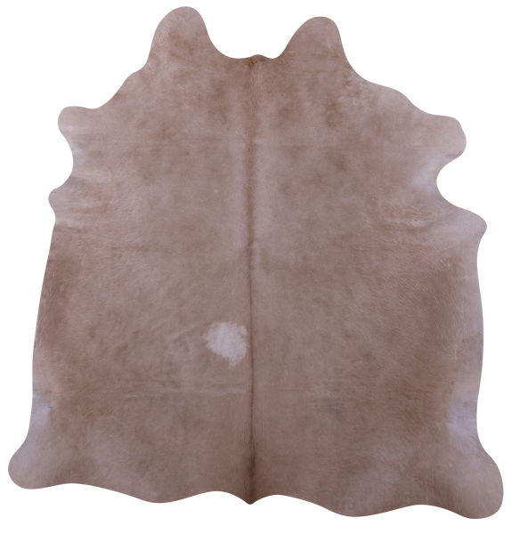 Beige Natural Cowhide Rug - X-Large 7' 0"H x 7' 0"W