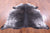 Black Salt & Pepper Natural Cowhide Rug - X-Large 7' 1"H x 6' 2"W