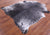 Black Salt & Pepper Natural Cowhide Rug - X-Large 7' 1"H x 6' 2"W