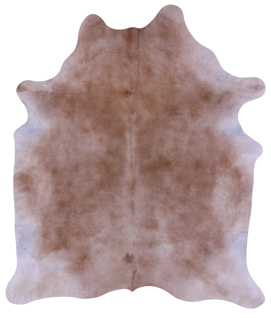 Light Brown Natural Cowhide Rug - XX-Large 8' 0"H x 6' 6"W