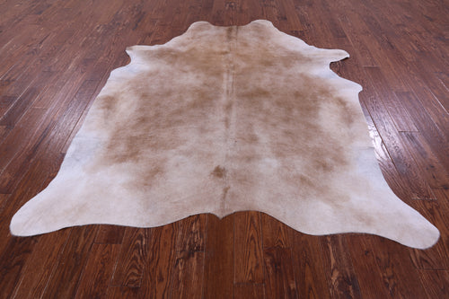 Light Brown Natural Cowhide Rug - XX-Large 8' 0