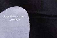Thumbnail for Dark Brown Natural Cowhide Rug - X-Large 7' 6