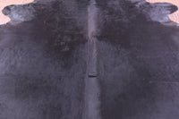 Thumbnail for Black Natural Cowhide Rug - X-Large 7' 7