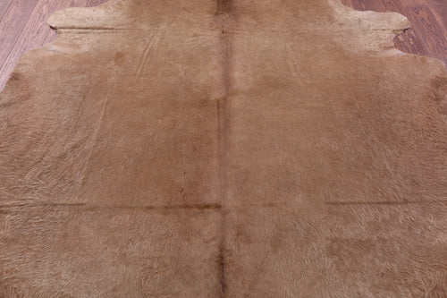 Light Brown Natural Cowhide Rug - XX-Large 7' 10