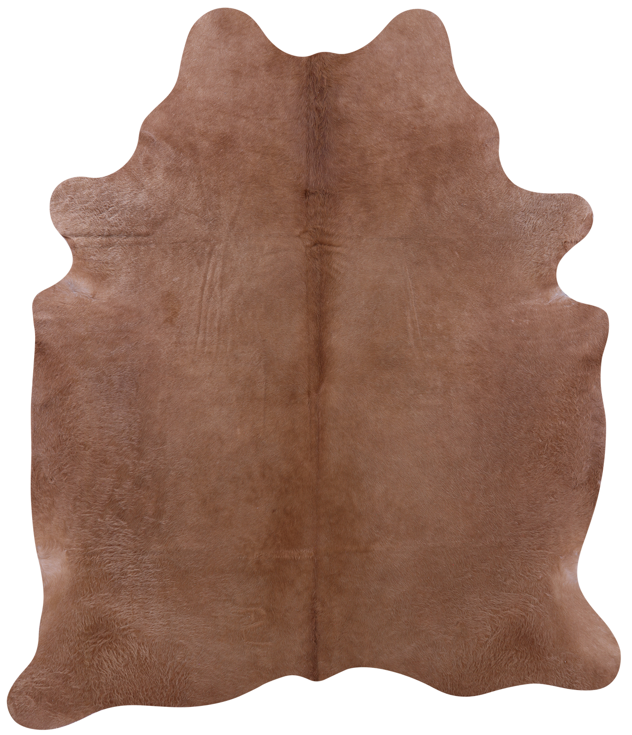 Light Brown Natural Cowhide Rug - XX-Large 7' 10"H x 6' 7"W