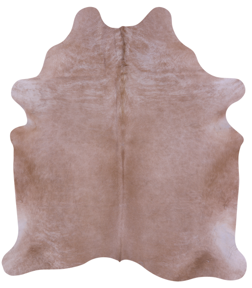 Light Brown Natural Cowhide Rug - X-Large 7' 2