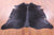 Black Natural Cowhide Rug - X-Large 7' 7"H x 6' 10"W