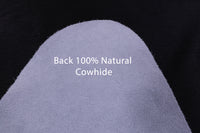 Thumbnail for Black Natural Cowhide Rug - XX-Large 8' 0