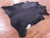 Black Natural Cowhide Rug - X-Large 7' 3"H x 6' 8"W