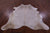Beige Natural Cowhide Rug - X-Large 7' 2"H x 6' 7"W