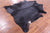 Black Natural Cowhide Rug - X-Large 7' 4"H x 6' 8"W