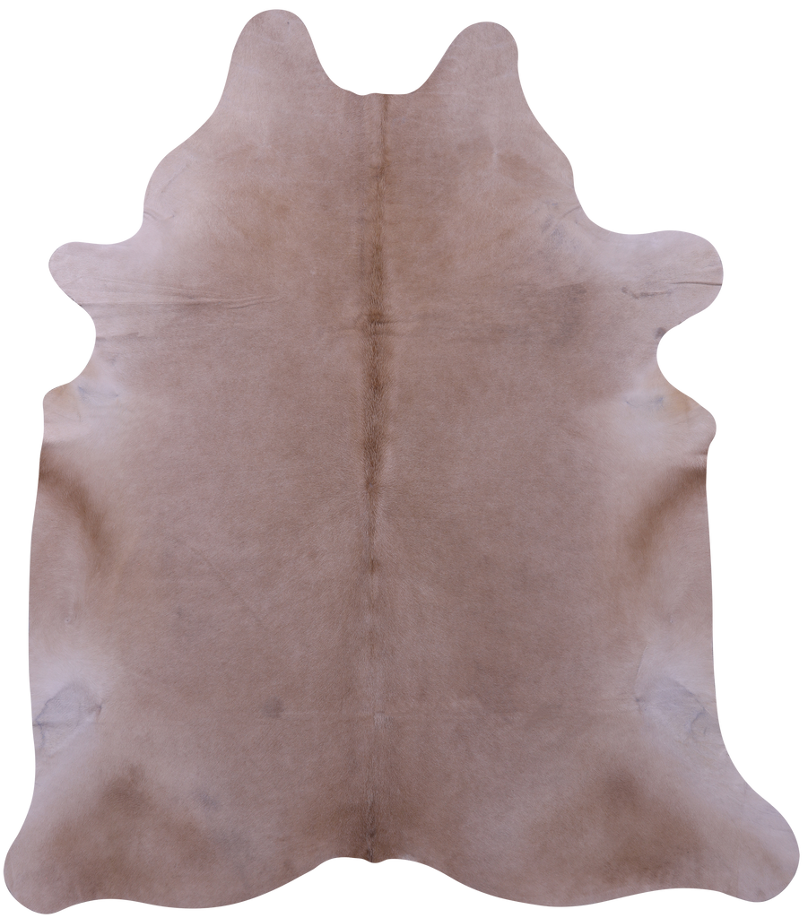 Beige Natural Cowhide Rug - XX-Large 7' 10"H x 6' 9"W