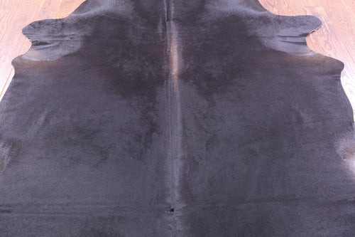 Black Natural Cowhide Rug - X-Large 7' 1