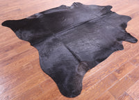 Thumbnail for Black Natural Cowhide Rug - XX-Large 7' 9
