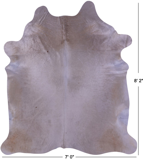 Champagne Natural Cowhide Rug - XX-Large 8' 2