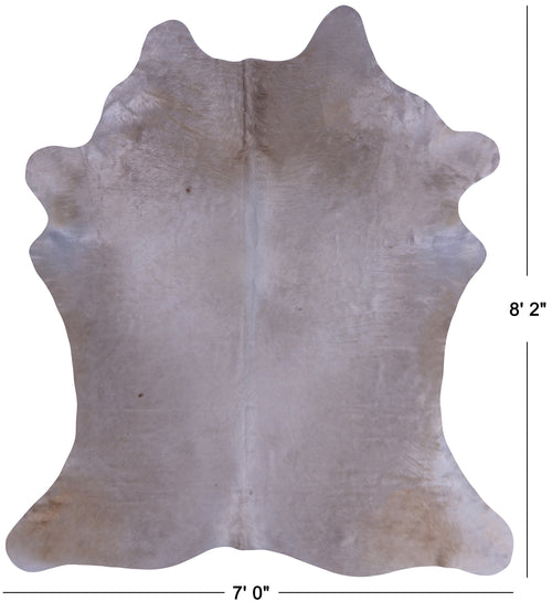 SUPER SALE Champagne Natural Cowhide Rug - XX-Large 8' 2