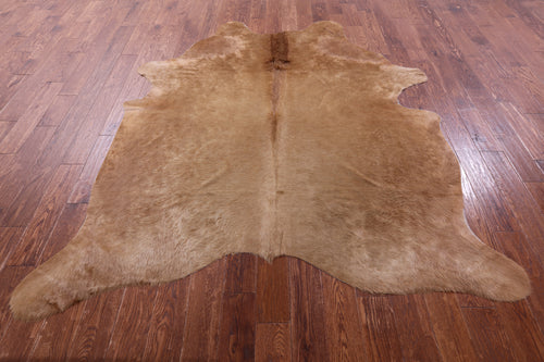 Brown Natural Cowhide Rug - XX-Large 7' 9