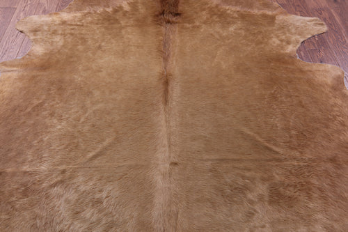 Brown Natural Cowhide Rug - XX-Large 7' 9