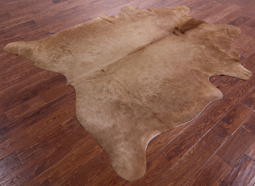 Brown Natural Cowhide Rug - XX-Large 7' 9