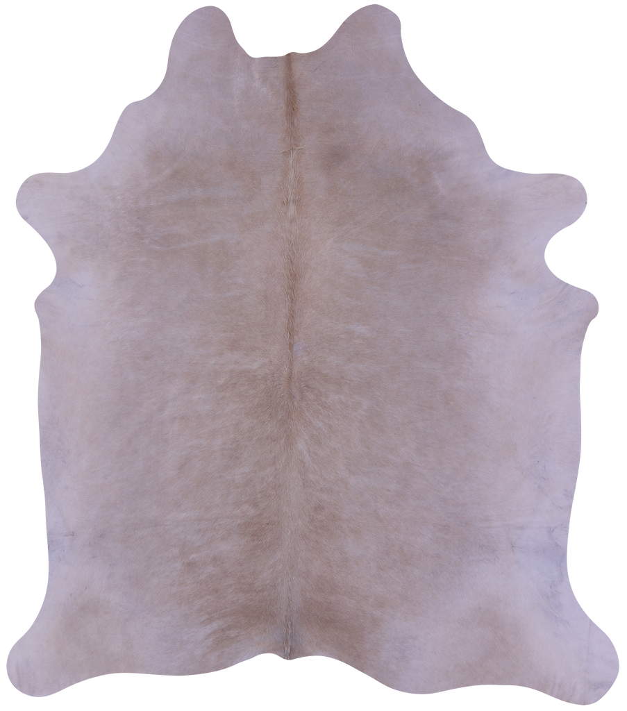 Beige Natural Cowhide Rug - XX-Large 7' 8"H x 6' 7"W