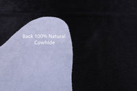 Thumbnail for Black Natural Cowhide Rug - XX-Large 7' 9