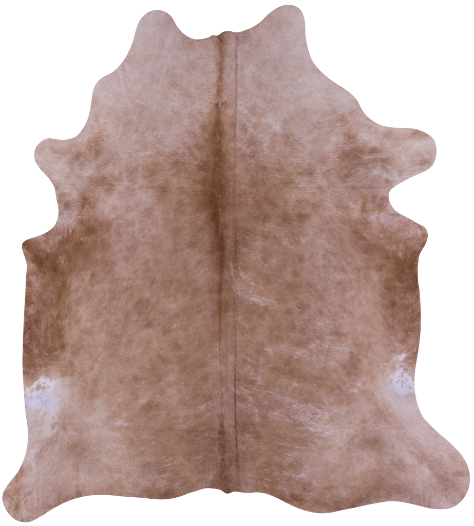 Light Brown Natural Cowhide Rug - XX-Large 7' 8"H x 6' 9"W