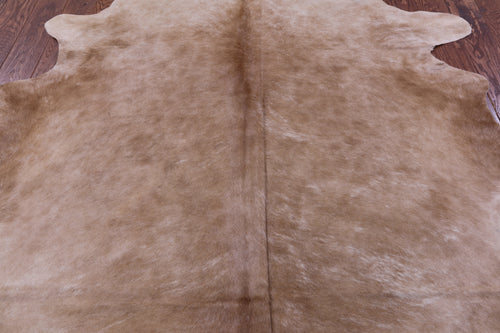 Light Brown Natural Cowhide Rug - XX-Large 7' 8