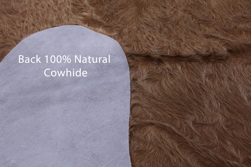 Brown Natural Cowhide Rug - XX-Large 8' 7