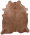 Brown Natural Cowhide Rug - XX-Large 8' 7"H x 7' 0"W
