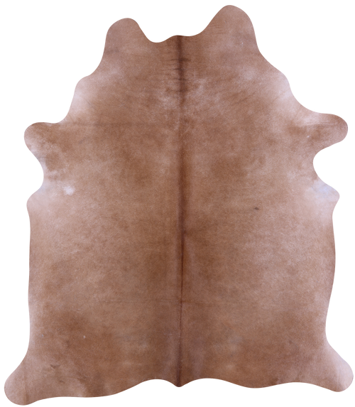 Light Brown Natural Cowhide Rug - XX-Large 7' 9